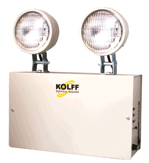Luminaria  de Emergência Industrial Autônoma Energia Segura KC2000, KC2559FP,    KOLFF