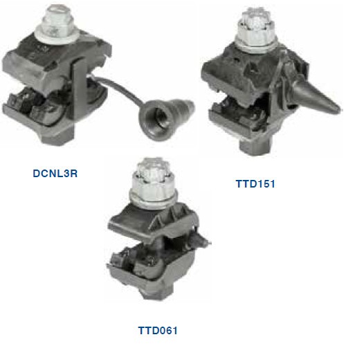 Conector Isolado Derivação Perfurante Baixa Tensão 0,6 kV a 1 kV Série TTD - SICAME 