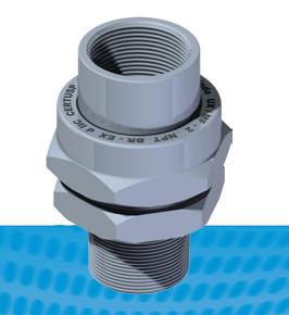 União macho/femea industrial