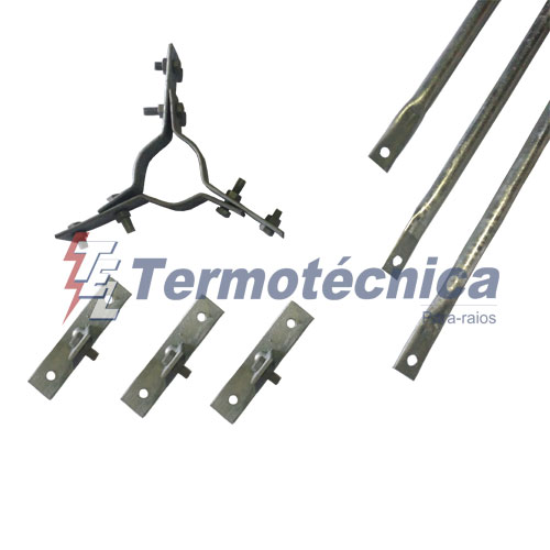 Ferragem para Fixação de Mastro 