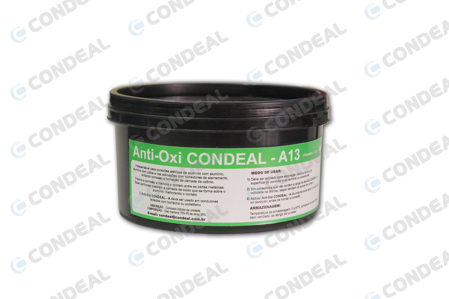 Anti-Oxi CONDEAL-A13Tipo Penetrox A13 - P/ Conexões Cabos Isolados ou Nú Qualquer Voltagem